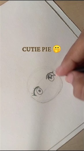 POV: You Tried to Draw the Cutest Anime Girl 🎀 | Anime Drawing #shorts