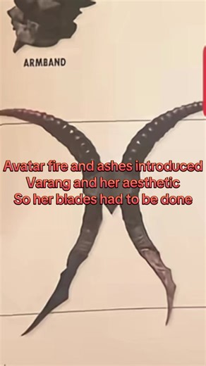 Modeling Varang Curved Swords from Avatar: Fire and Ashes