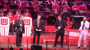 5.2K views · 219 reactions | Dr. Grant Manhart from Aberdeen, SD was a former member of the Wisconsin Band. Joining him are his twin sons, Logan and Chase Manhart. | Badger Band: The University of Wisconsin Marching Band | Facebook