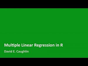 Multiple Linear Regression in R