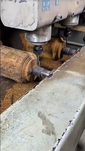 Wood Carving Process Using Engraving Machine for Detailed and Precise Designs #woodworking #shorts