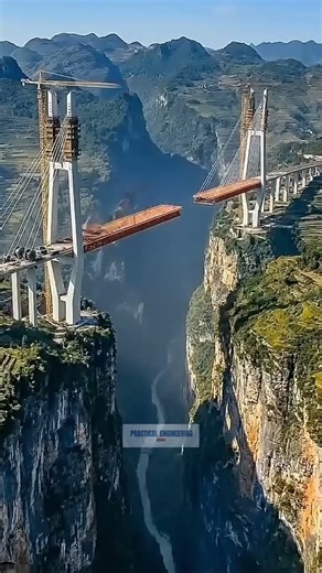 Engineering Marvel:Building the World's Highest Bridge#ytshorts #ytviral #youtubeshorts #youtube
