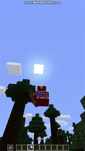 Captain America Using Thor Mjolnir | #minecraft #thor #captainamerica