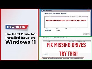 How to Solve Cannot Find Drives when Installing Windows on Your PC and Laptop || ASUS Intel SUPPORT