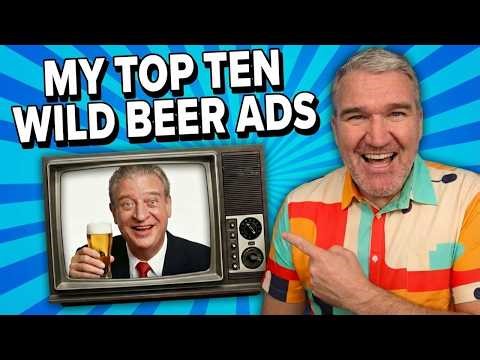 I'm COUNTING Down My Top 10 WILDEST Classic Beer Commercials?