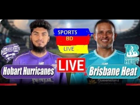 BBL live score 2025 | Hobart Hurricanes vs Brisbane Heat 35th T20 Commentary & Cricket