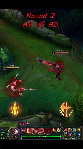 120K views · 607 reactions | Aatrox New Lethal Tempo vs AatroxConqurer - Attack Speed Vs Attack Damage Round [2] - Who Wins ? #Leagueoflegends | Kydo Chad | Facebook