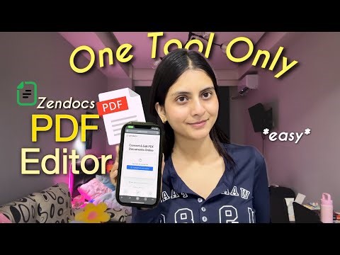 Study Hacks for Notes, PDFs & Assignments Pt. 1📝✨| Zendocs Review 