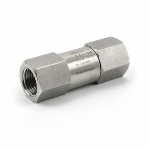 [Hot Item] Stainless Steel High Pressure Inline Spring Loaded Check Valve Non Return Valve