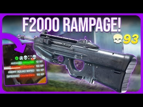 DOMINATING! 93 KILLS with the F2000 - BF2042 - Breakthrough - Spearhead
