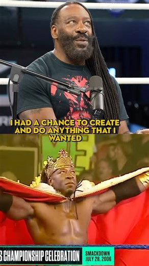 King Bookah was hilariously entertaining! 👑 Booker T #wwe #wrestling #bookert | Chris Van Vliet