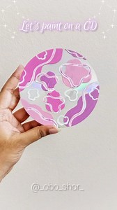 1.4K views · 26 reactions | Turning an old CD into a piece of art ✨ #diybeauty #cdpainting . . . . . #artist #artoftheday #reelsvideoシ #foryoupagereels #reelsfypシ #foryouシ #acrylicpainting #acrylic #DIYProjects #crafts #recycling | Oboshor Aesthete | Facebook