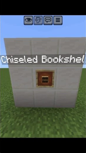minecraft | How To Craft Chiseled Bookshelf