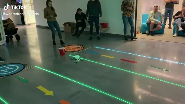 #drone pong! #partytime