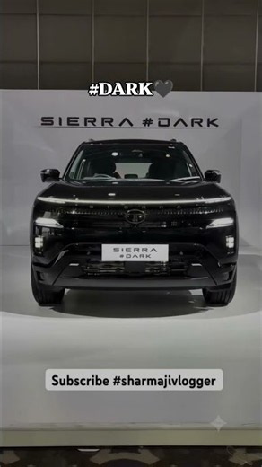 Tata Sierra Dark Edition Is HERE! 🖤🔥 #TataSierra #SierraDarkEdition #TataMotors #TataSierra2026