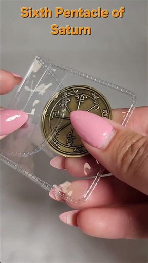 🛑Sixth Pentacle of Saturn — Seal of Judgment & Spiritual Authority ⚖️