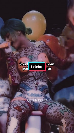 Lyrics Katy Perry no TikTok
