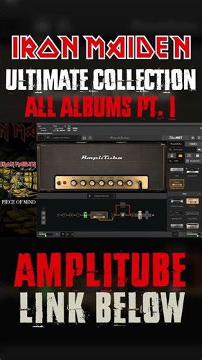 AMPLITUBE 5 - IRON MAIDEN - ULTIMATE PRESET COLLECTION [Guitar Tone]