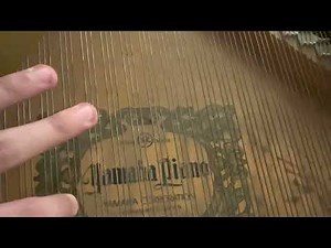 Plucking Piano String