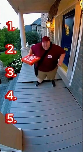 He Fell Through the Floor – Pizza Delivery Fail Compilation!