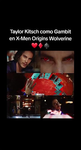 Taylor Kitsch como Gambit en X-Men Origins Wolverine