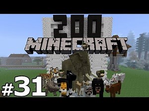 Minecraft Zoo Build - Part 31 - LION'S DEN REDECORATING