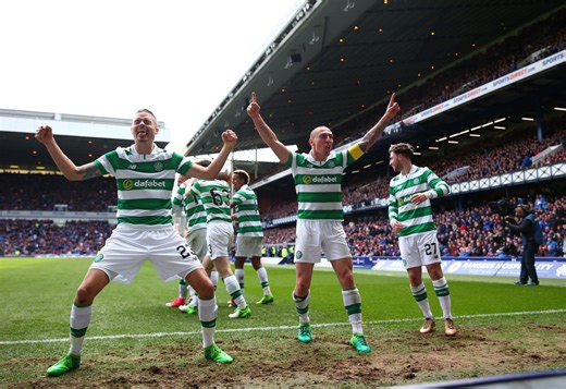 'That's just for you' - Watch Scott Brown wind up BBC man with iconic Celtic moment vs Rangers