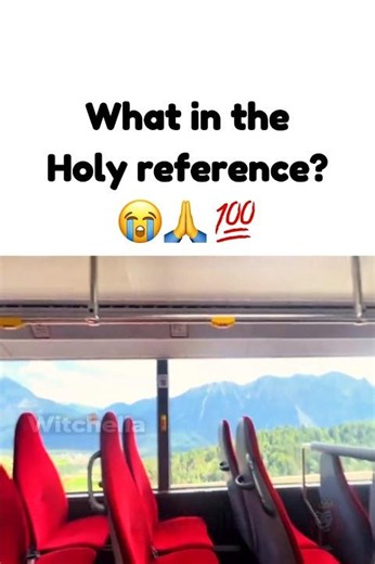 Holy Reference 😭