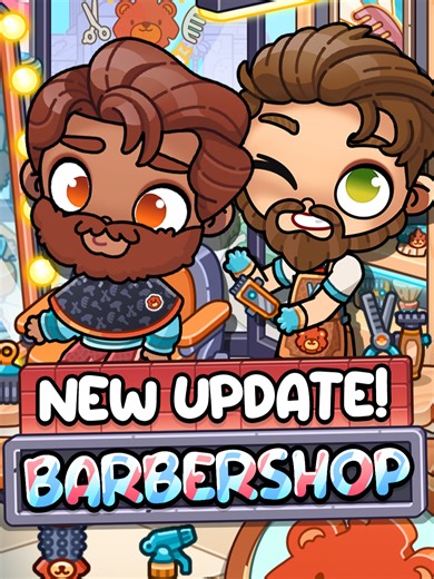 Bring on the makeovers 😎 The #AvatarWorld BARBERSHOP is here!! 💇🏽⚡ #pazu