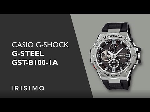 CASIO G-SHOCK G-STEEL GST-B100-1A | IRISIMO