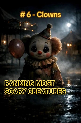 Ranking most scary creatures