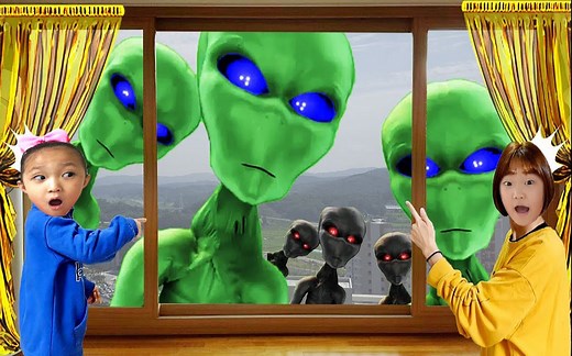 外星人尽然来到我家把宝宝们带走了！？