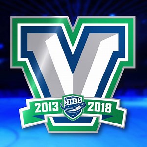 5K views · 292 reactions | The 5th season of Utica Comets hockey is just a few months away but we are gearing up for the celebration already with the release of our 5th anniversary season logo! | Utica Comets | Facebook