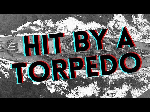 Hit by a Torpedo: 6 Sept 42, USS North Carolina