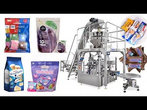 Automatic Rotary Pouch Packing Machine | Premade Pouch Packing Machine