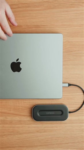 The best adapter for content creators 💻 USB-4 Mulitport Adapter comes with a 2.5G ethernet port, next gen USB4 protocols, and more, allowing you to transfer data & access large files at lightning fast speeds! #satechi #adapters #macbookadapter #appleadapter #techaccessories