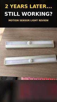 Hands-off with these LED Motion Sensor Light #kitchengadgets #productreview
