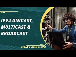 IPv4 Unicast, Multicast & Broadcast Explained | Networking Tutorial