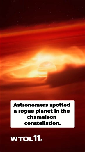 Astronomers spot young rogue planet rapidly gaining mass in deep space