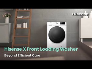 Hisense X Front Loading Washer：Beyond Efficient Care | WFQA8514VJM