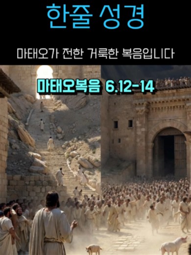 6월23일 ✠ 마태오복음 6.12-14 / ▥ 열왕기 하권 19,9-36 260623 #한줄성경 #Korean #BibleReading #韓国語 #聖書朗読 #성경듣기 #성경 #연속듣기 #구약 #신약 #복음 #성서 #AudioBible #VerseOfTheDay #DailyBible #onelinebible #デイリー聖書 #連続再生 #今日の聖書 #一言聖書 한 줄 성경 #내일성경