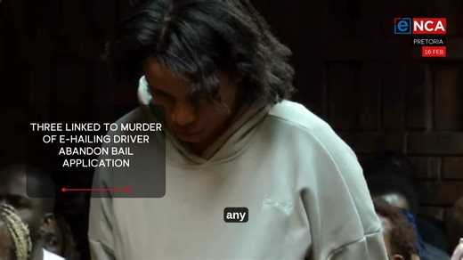 1.3M views · 19K reactions | Three suspects linked to the murder of an e-hailing driver in Pretoria West have elected to abandon their bail bid. #eNCA #DStv403 https://brnw.ch/21wZYPK | eNCAnews | Facebook