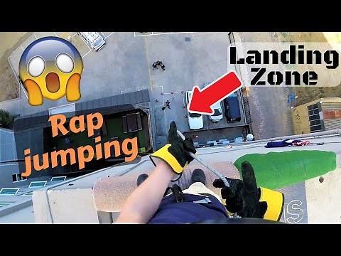 RAP JUMPING! Running Down a Building - Melbourne, Australia