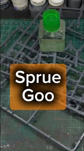 How I Make Sprue Goo in 10 Seconds.
