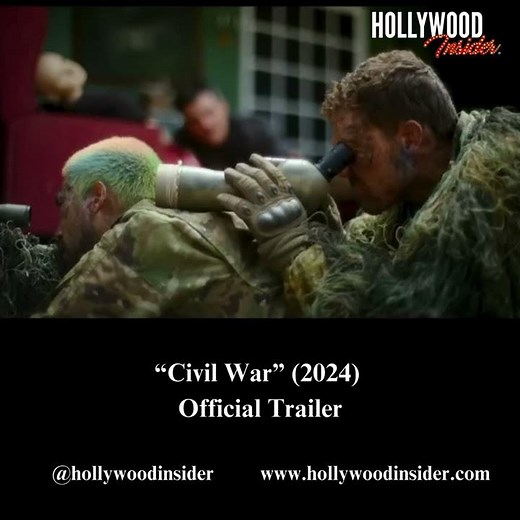 "Civil War" (2024) Official Trailer | Video: @A24