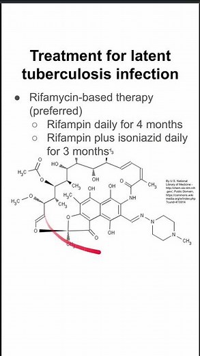 Treatment for latent tuberculosis infection