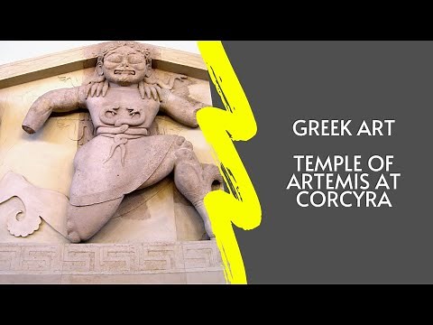 Ancient Greek Art: The Pediment from the Temple of Artemis at Corcyra