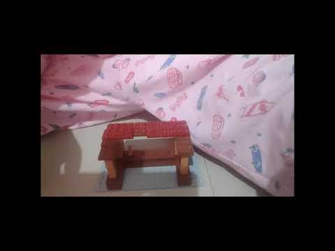 Minecraft movie Lego set -ghast balloon village attack set building -part 1