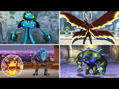 BEN 10 Ultimate Alien Cosmic Destruction - All Ultimate Transformations [1080p]