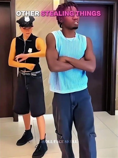 OTHERS STEALING THINGS VS THE LAST ONE ☠️ !! #trollface